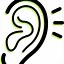 Image result for Face Ear Cartoon