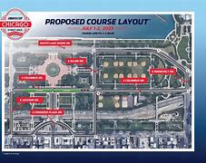 Image result for NASCAR Chicago Street Race Layout