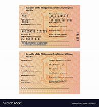 Image result for Philippine Passport Template