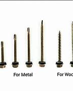 Image result for Tex Screw Sizes