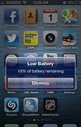 Image result for iOS 6 Low Battery
