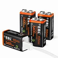 Image result for 9V Flat Rechargeable Battery