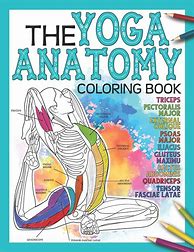 Image result for Yoga Anatomy Coloring Book