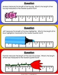 Image result for 3rd Grade Measurement Inches Worksheets