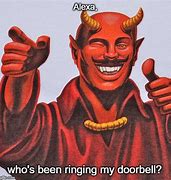 Image result for Devil's Doorbell Meme