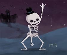 Image result for Animated Halloween Skeletons