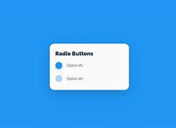 Image result for Radio Button Styles