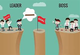 Image result for Leader vs Boss Clip Art