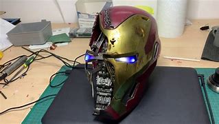 Image result for Iron Man Broken Helmet