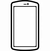 Image result for Phone Outline with Lines PNG