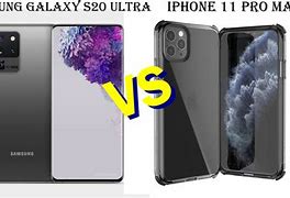 Image result for iPhone 11 vs Samsung S20