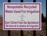 Image result for Complimentary Water Sign