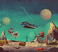 Image result for Sci-Fi Retro-Futurism