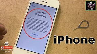 Image result for Sim Not Supported iPhone