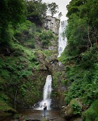 Image result for Pistyll Rhaeadr Waterfall