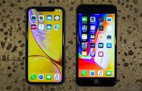 Image result for iPhone XR vs Samsung S8 Plus