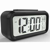 Image result for Back of Battery Alarm Clock