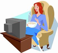Image result for Watching TV Clip Art Transparent Background