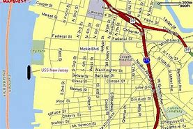 Image result for Map of Camden NJ Waterfront