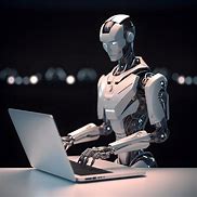 Image result for Robot Using Computer