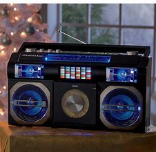 Image result for Portable Boombox Wood