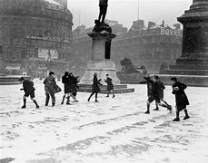Image result for Snow Old London Street