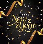 Image result for Happy New Year Banner White