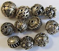 Image result for Old Bali Silver Beads