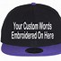 Image result for Embroidered Baseball Hats