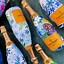 Image result for Hand Painted Champagne Bottle