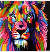 Image result for Colorful Lion Desktop