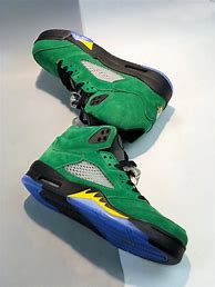Image result for Jordan 5 Retro Green