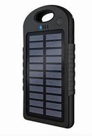 Image result for Portable Solar Power Bank with Display
