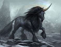 Image result for Black Unicorn Art