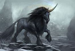 Image result for Dark Unicorn Art