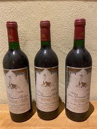 Image result for Mouton Baronne Philippe en hommage a Pauline