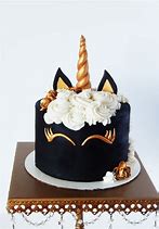 Image result for Black Unicorn Cake