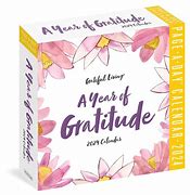 Image result for A Year of Gratitude Calendar