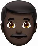 Image result for Black Guy Emoji PNG