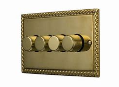 Image result for Aged Brass Light Switches