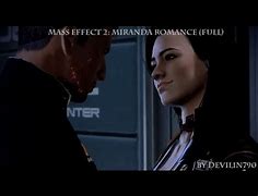 Image result for Shepard Mass Effect 2 Miranda Romance