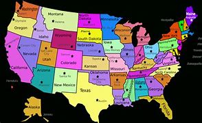 Image result for Us Map with All 50 States