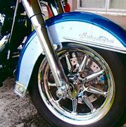 Image result for Harley 9 Spoke Chrome Wheels