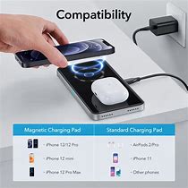 Image result for iPhone 2 in 1 Charger Wireless