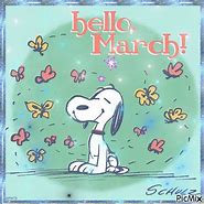 Image result for Snoopy Happy March