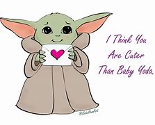 Image result for Baby Yoda Valentine's Meme