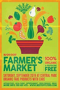 Image result for Farmers Market Poster