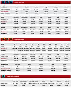 Sizing Charts