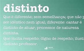 Image result for distinto