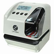 Image result for Lathem Electronic Time Recorder